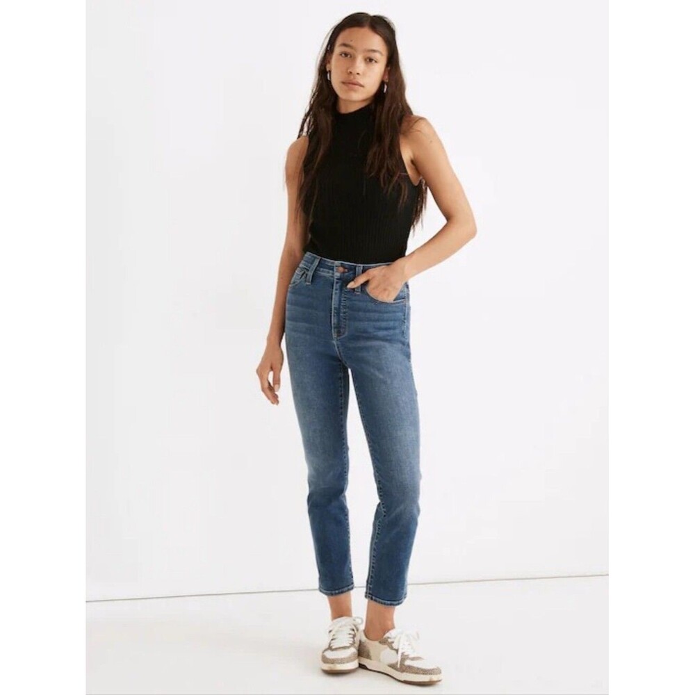 Madewell Curvy Roadtripper Stovepipe Renamed Curvy High-Rise Slim Straight 28